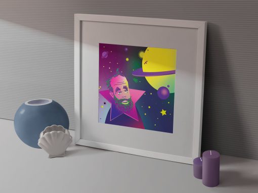 Fred&rsquo;s Funny Face in Space