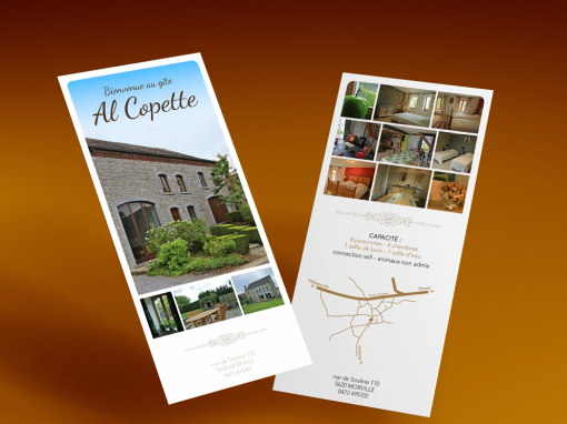 Flyer Gîte Al Copette