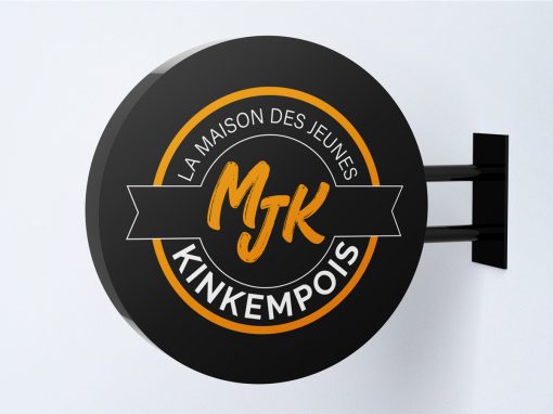 Identité graphique Maison des jeunes Kinkempois